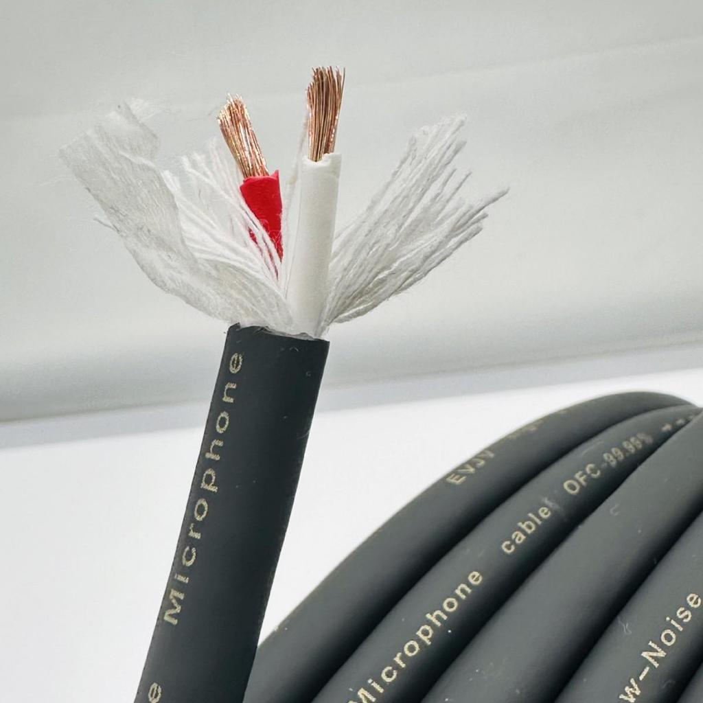 Двухжильный экранированный аудио- и акустический монтажный провод RVV сечением 2,5 кв. мм