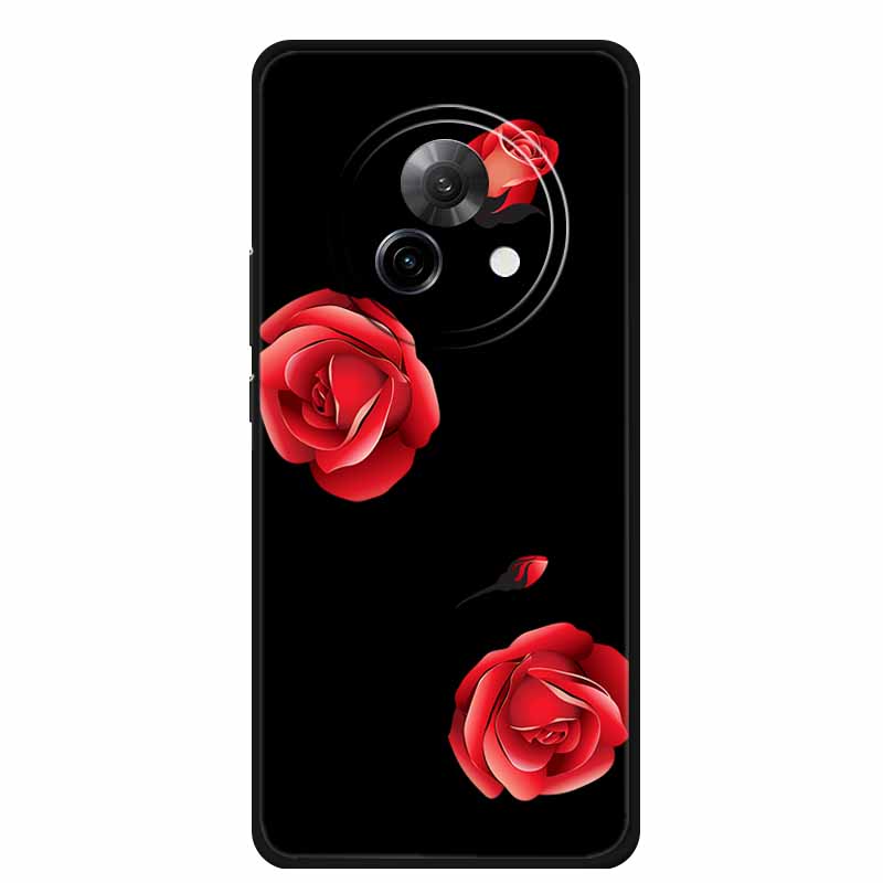 Черный силиконовый чехол для Meizu Lucky 08, роскошный защитный мягкий чехол-накладка на заднюю панель телефона для Meizu Lucky 08, 6.78", мультяшный корпус