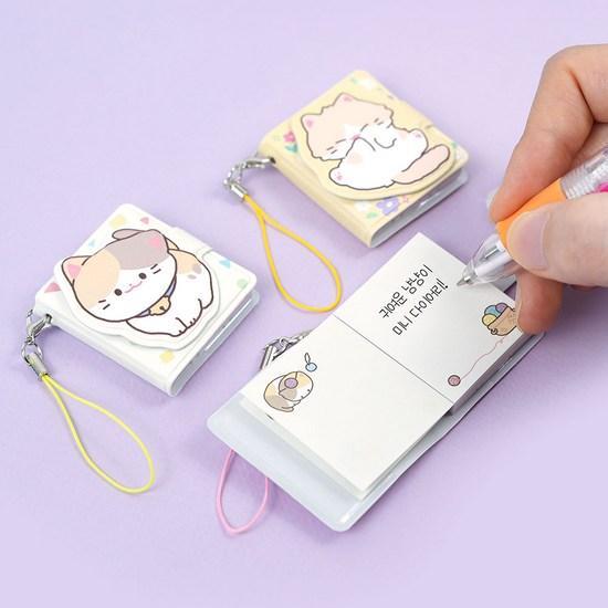 Pinkfoot 1000 Nyannyang Mini Diary 6 Types X 2p Set, a Popular Character In Korea