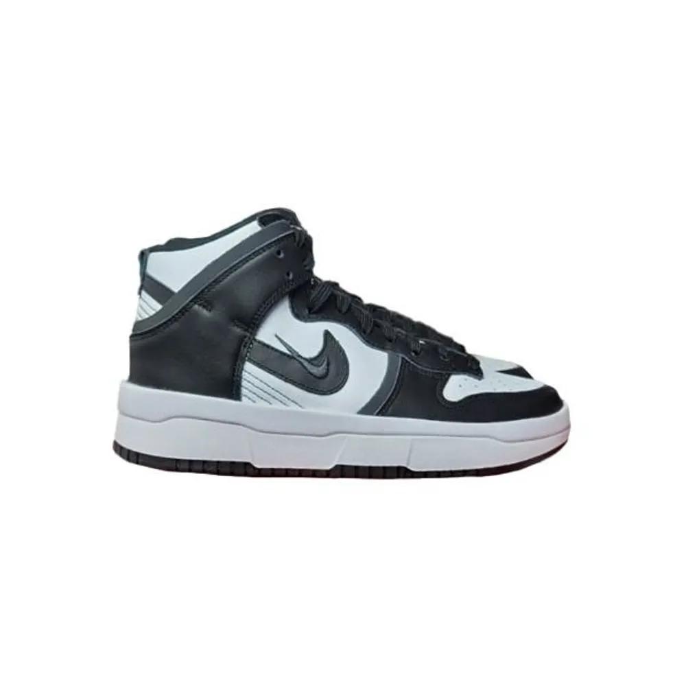 Женские кроссовки Dunk High Up Черно-белые (W) Orca DH3718-104