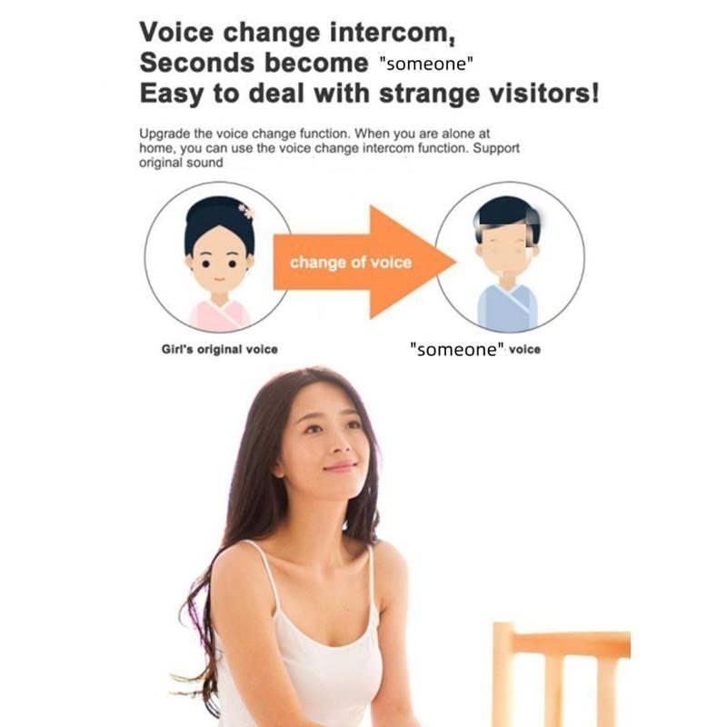 Умный беспроводной Wi-Fi видео дверной звонок телефон дверное кольцо домофон камера безопасности звонок