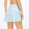Women's Summer Pleated Tennis Skirt - Sports, Golf, Yoga, Running 2-in-1 Skirt and Shorts