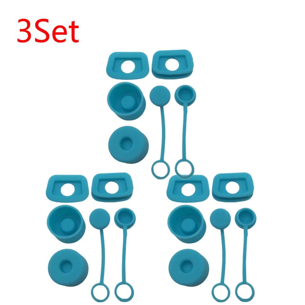 1-3 комплекта силиконовых заглушек для защиты от проливания для стакана Stanley 1.0 2.0 40oz/30oz, аксессуары для тамблера, герметичная крышка для соломинки, заглушка от проливания