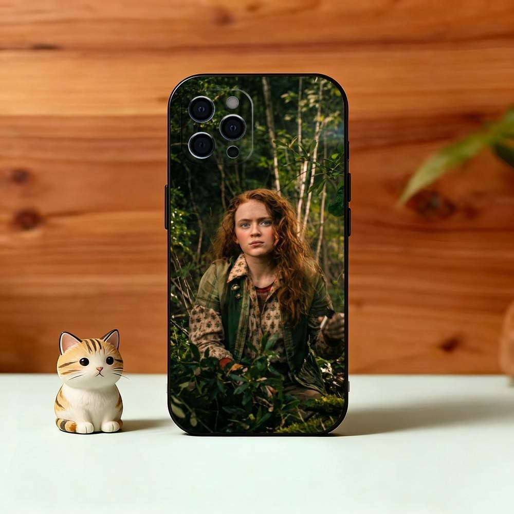 S-Sadie S-S Actor Phone Case For iPhone 17,16,15,14,13,12,11 Plus,Pro Max,XS,Soft Silicone Black Cover