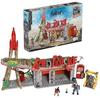 Конструктор пластиковый MEGA Fallout Станция Red Rocket HXT00