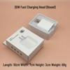 Быстрое зарядное устройство PD30W для телефонов Apple 14/15/16, сертифицировано 3C, зарядная головка PD