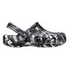 Crocs Модные уличные клоги EVA с мраморным узором, унисекс, черные 206935-066