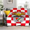 Ben Football Crest Printed Throws Blanket Soft Flannel Blankets for Couch Bed Gifts for Men Women Picnic blanket Christmas gifts