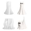 1PC Figurine Mold Parties Ghost Cat Spooky Decor Resin Halloween Plaster DIY Silicone Cute and Candle Molds 2 Styles