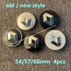 4pcs 54/57/60mm Wheel Center Hub Caps for Renault Laguna Duster Megane 2 3 4 IV Clio Duster Fluence Logan Captur Arkana MK4 CC2