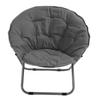 Круглый складной стул большого размера с мягкой подкладкой Moon Chair Мягкий устойчивый портативный складной стул для кемпинга