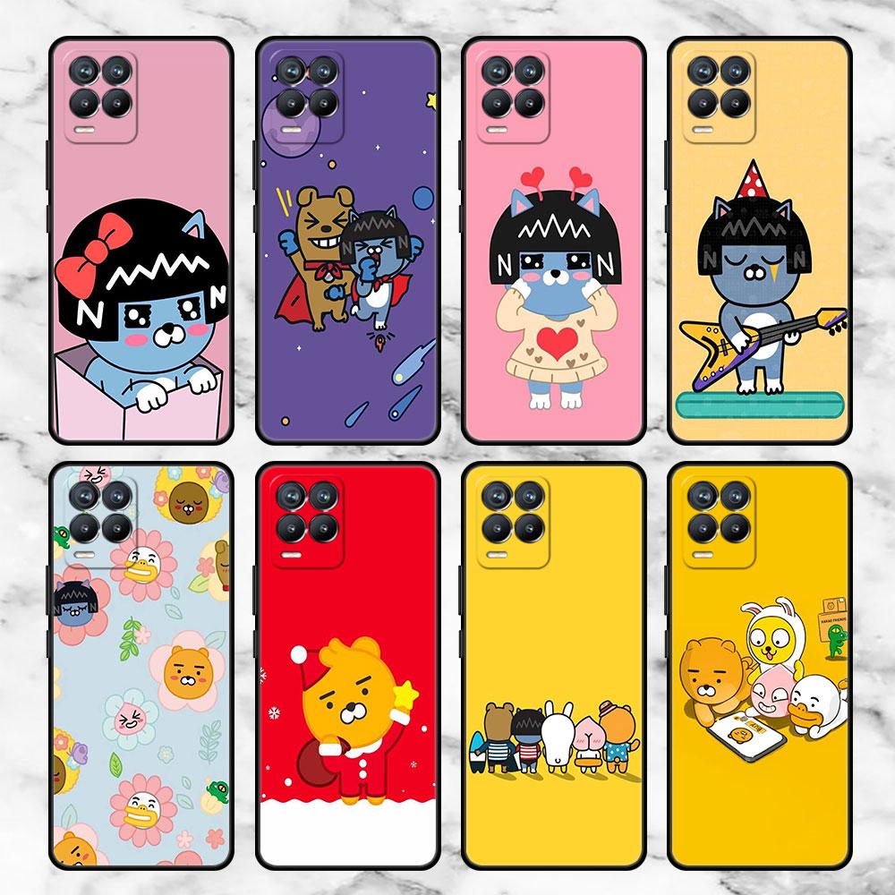 Чехол Kakao Friends для Realme 8 C21y GT Neo 2 3 8i C21 7 C11 6 C12 C35 C3 GT 9 Pro C12 Master Funda Чехол для телефона