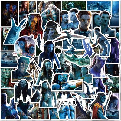 Набор наклеек «Аватар», 50 шт., подходит для ноутбука, скейтборда, дорожного чехла для ноутбука