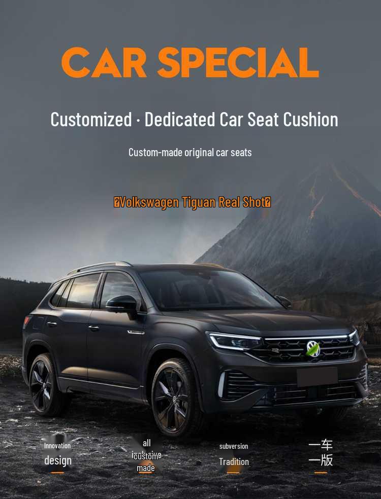 All-Season Seat Covers for 2020-2026 Volkswagen Tayron - Universal Fit