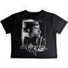 Tupac Shakur Womens/Ladies Spray Photo Crop Top