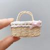 Mini Miniature Dollhouse Basket Fashion Children's Day Decoration  For BJD Dolls/for Ob11 Dolls