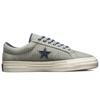 Converse One Star Mellow Mild Canvas Полосатые Спортивные Низкие Кеды Унисекс Прибрежный Серый