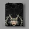 Мужские футболки Beastars Team Legoshi Смешные футболки из чистого хлопка с коротким рукавом Футболки с аниме-футболками с круглым воротником Графическая одежда