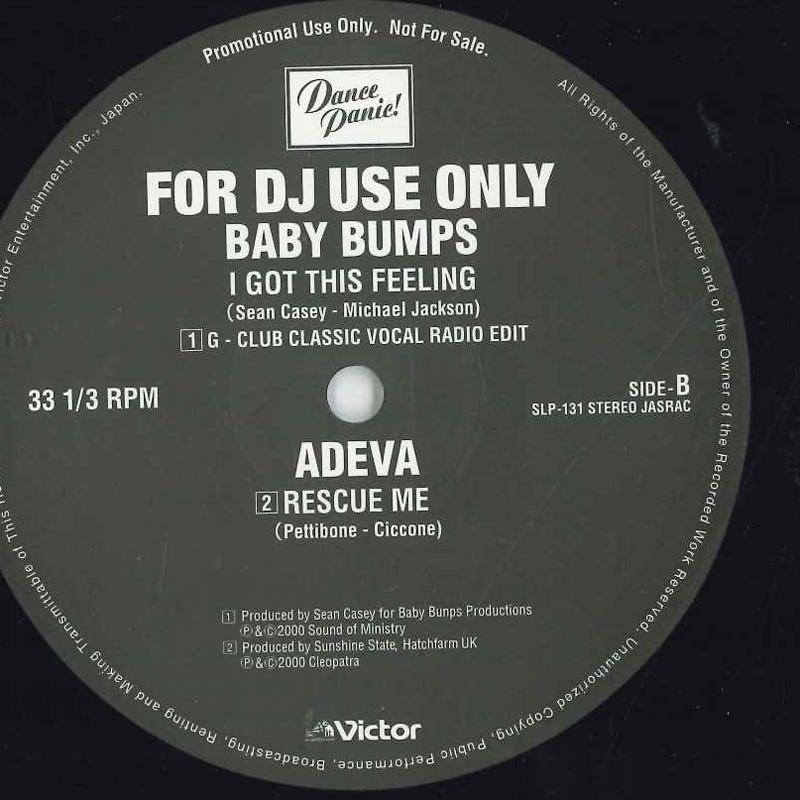 12inch Record VARIOUS - Dance Panic! SLP131 VICTOR 2000 Japan Dance & Electronica Used