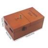 Desk Decoration Electronic Useless Box Wood Color Wooden Useless Box  Adults and Children