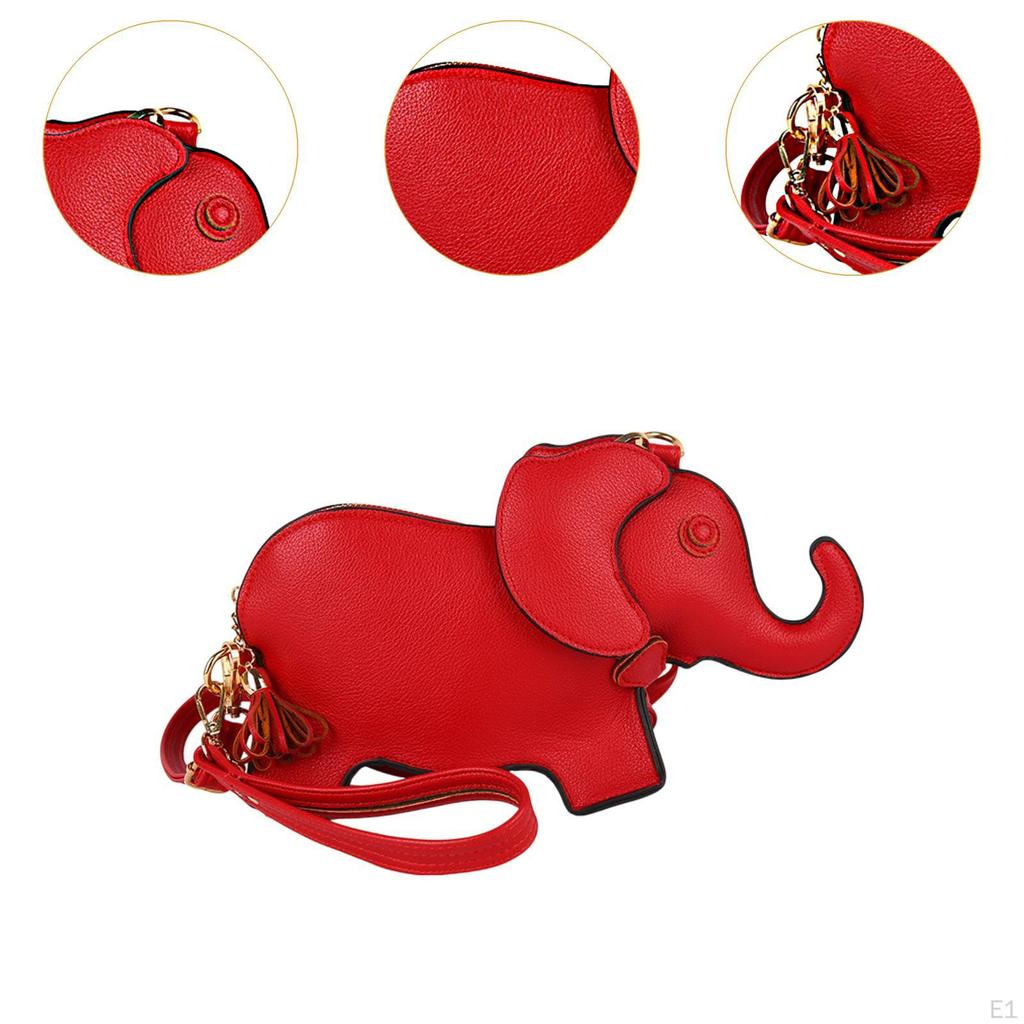 Сумка через плечо в форме слона, забавная сумка для вечеринки на открытом воздухе, летней работы