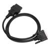 Main OBD2 Cable OBDII Test Diagnostic Connector Adapter Cable Replacement for Launch CRP123 CRP129