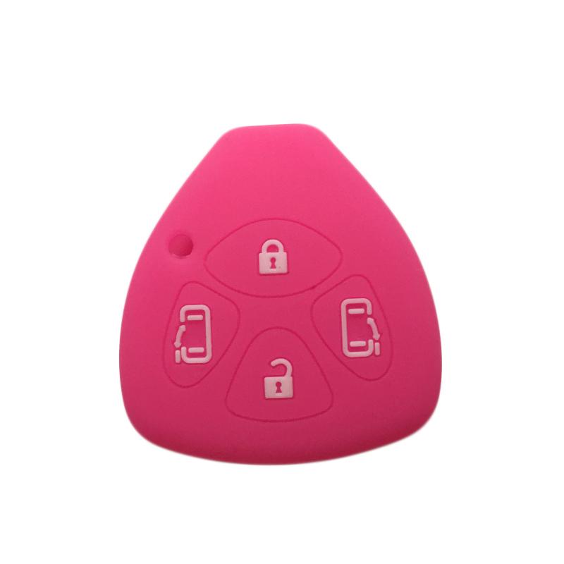 Чехол для ключей для Toyota Yaris/Vitz Auris Mk I 2007 Corolla Verso Hilux 7 RAV4 Porte Camry Чехол для ключа автомобиля Брелок 2/3/4 кнопки