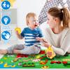 Farm Animals Felt Story Board Set Storytelling Early Learning Interactive Play Kit Wall Hanging Puzzle Toys for Toddlers Gifts