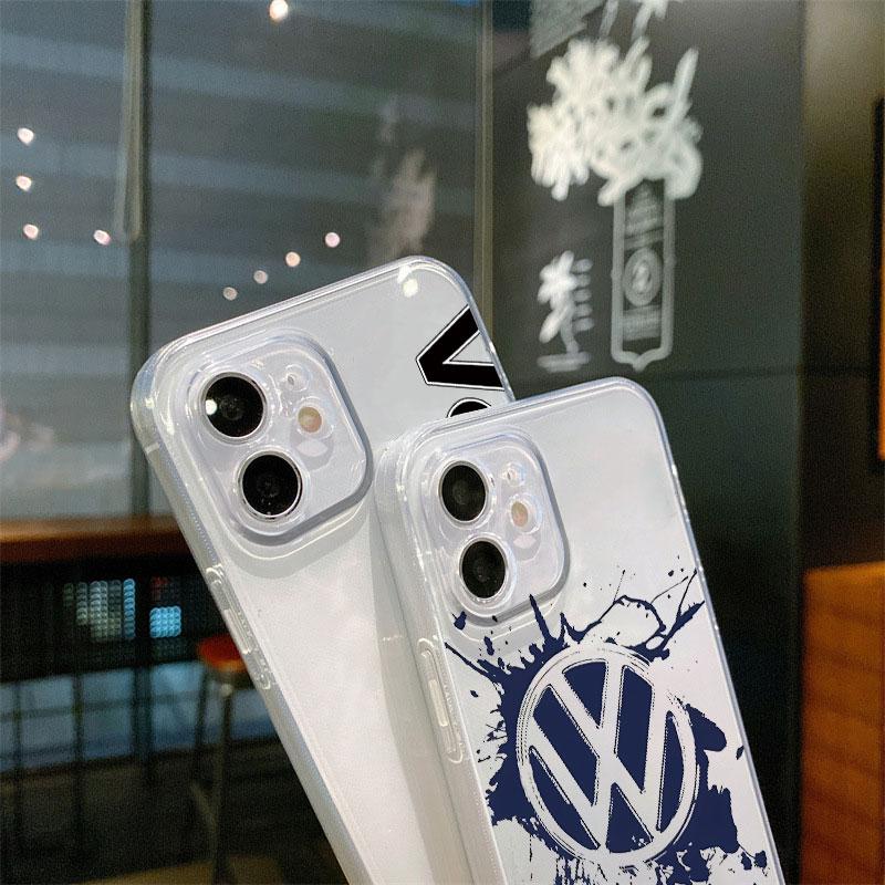 V-VW V-Volksw-agens Cars Logo Phone Case for Samsung Galaxy S25 S24 Ultra S23 FE S22 S23 S20 Plus S21 S20 FE Note 20 10 Cover