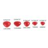 (100pcs) Multiple Sizes Fake Noses Acrylic for Doll Handworks and Craft Plastic Noses for Kids Gifts Making