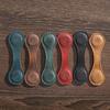 Real Leather Magnetic Bookmarks in 7 Colors for Friends and Kids