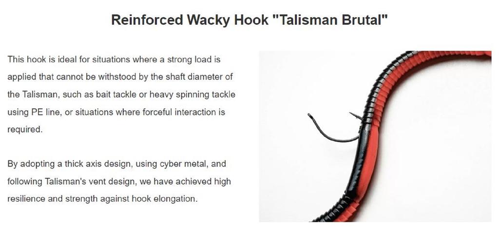 Ryugi R0004 Talisman Brutal Hook Size 4/0 (9631)