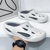 Summer Men Slippers Platform Water Shoes Outdoor Sandals Beach Shoes Comfortable Men's Slippers Slides Indoor Bathroom Shoes