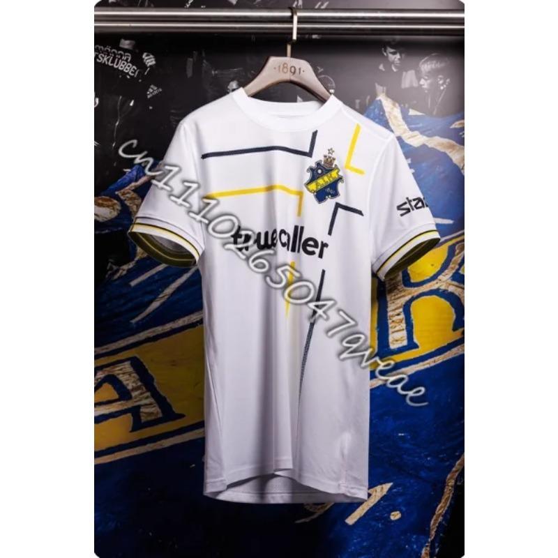 T-shirt for Men Summer Sweden Football Short Sleeve T-shirt 3D Print AIK Fotboll Jersey Kit 25-26 Home Jersey Kit