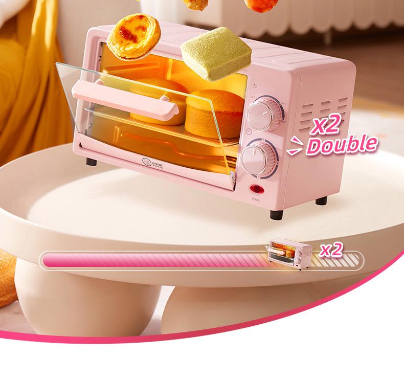 Мини-электрическая духовка Little Pig 12 л многофункциональная для выпечки тортов