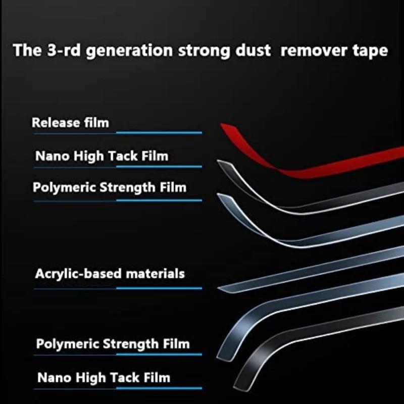 Universal Phone Speaker Dust Removal Glue Speaker Grid Cover Dust Sticker Cleaning Glue Cleaning Kit Belt for iPhone 17 Xiaomi2
