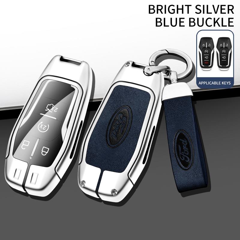 Чехол-брелок для автомобильного ключа Smart Remote для Ford Fusion Mondeo Mustang F-150 Explorer Edge 2015 2016 2017 2018 Аксессуар-брелок