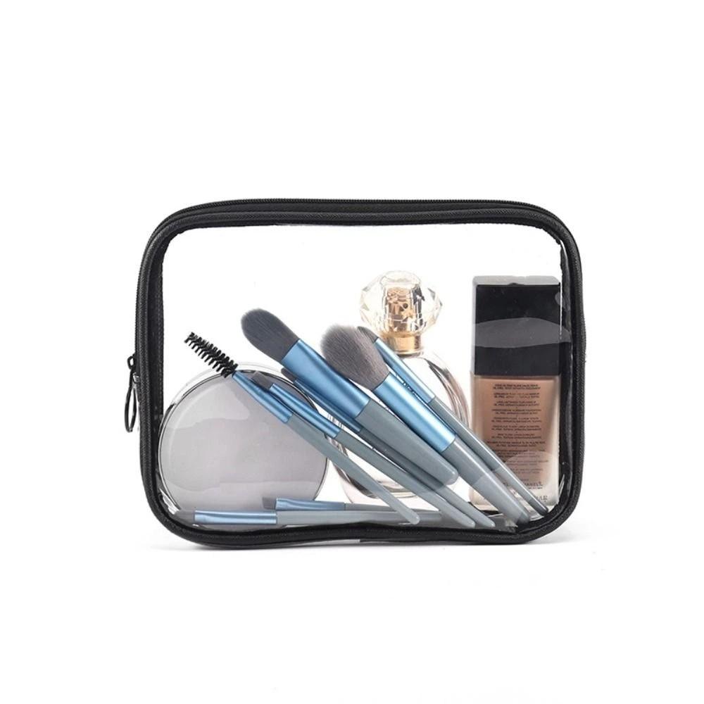 Makeup Organizer Wash Pouch TPU Makeup Case Bath Storage Storage Bag Transparent Cosmetic Bag