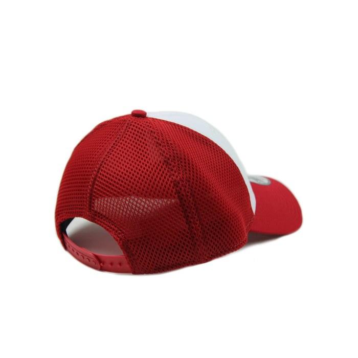 [New Era] 9FORTY Mesh Cap Snapback (WHITE/SCARLET)