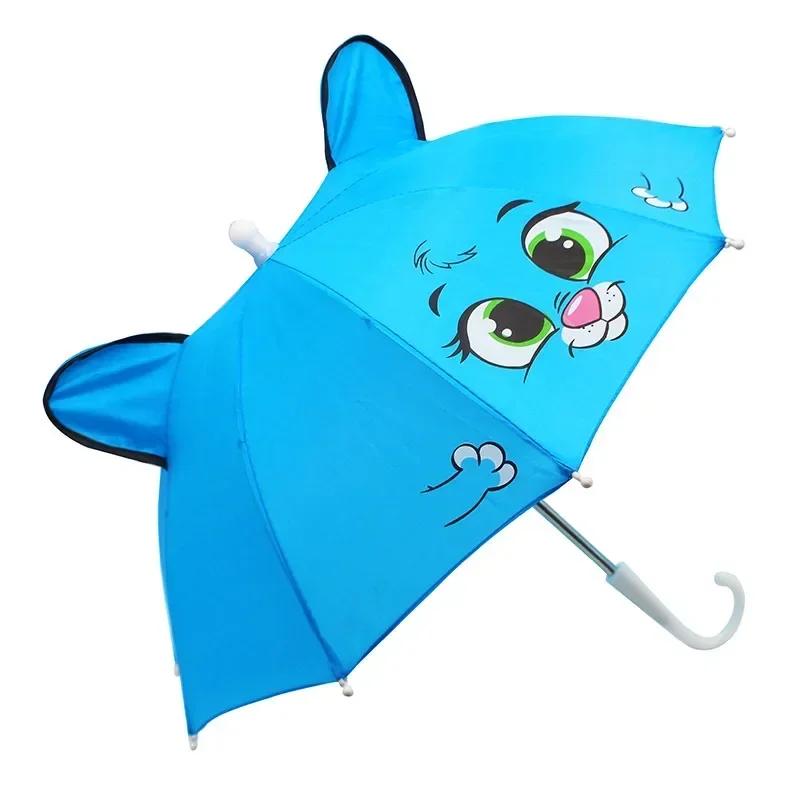 1-2 Years  Baby Umbrella Cute Children Toy Umbrella Men and Women Baby Ears Umbrella Props Mini Dance Toy Umbrella Kids Umbrella