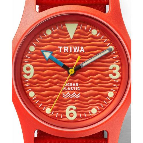 TRIWA/TRIWA Men's & Women's (Unisex) Watch, TIME FOR OCEAN PLASTIC TFO103-CL153512, Officially Imported, Swedish Scandinavian Design