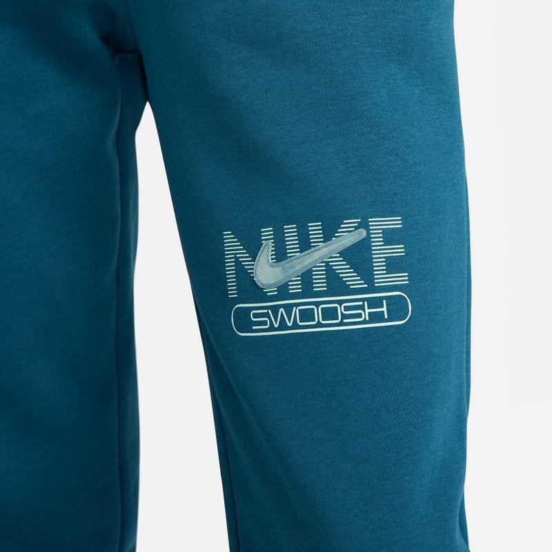 Nike Sportswear Swoosh Lace Letter Athletic Cuffed Casual Pants Women Bottoms Violet-Blue Foam-Mint-Green DR5616-460