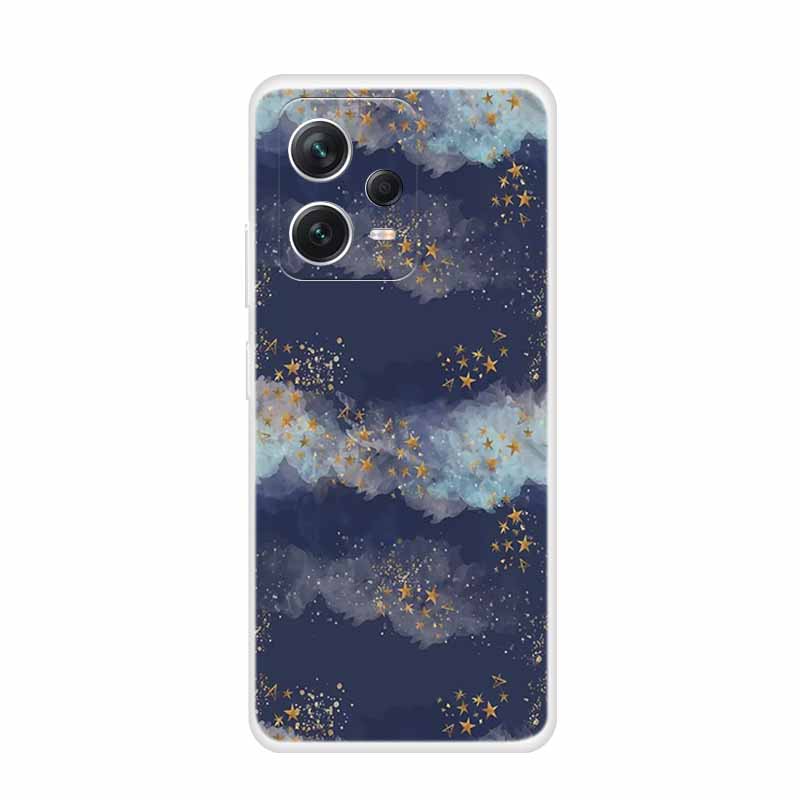 For Xiaomi Poco X5 5G Cases PocoX5 Pro Clear Marble Soft TPU Silicone Back Cover for Xiaomi Poco X5 Pro 6.67" Coque X5Pro PocoX5