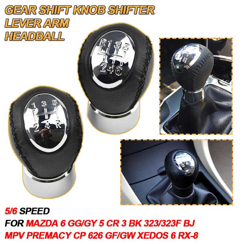 Ручная ручка переключения передач для автомобиля Mazda 6 GG/GY 5 CR 3 BK 323/323F BJ MPV PREMACY CP 626 GF/GW XEDOS 6 RX-8