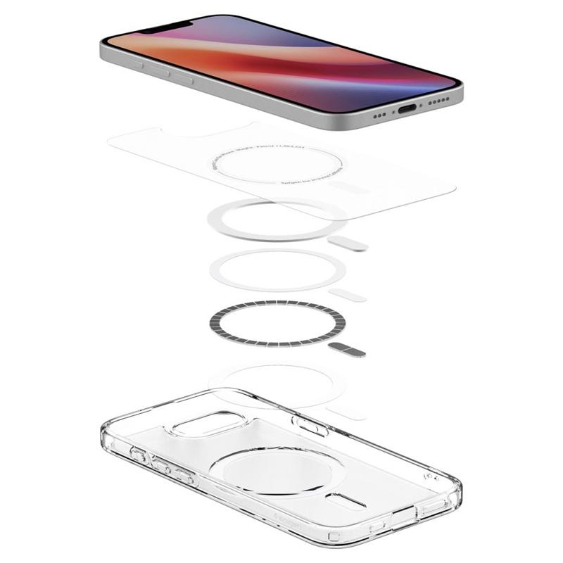 Spigen Ultra Hybrid Mag Magsafe - Чехол для iPhone 16E (Морозно-белый)