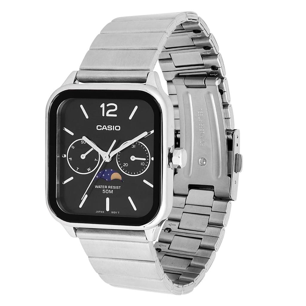 Casio Аналоговые часы-браслет мужские MTP-M305D-1AVDF, серебристый,