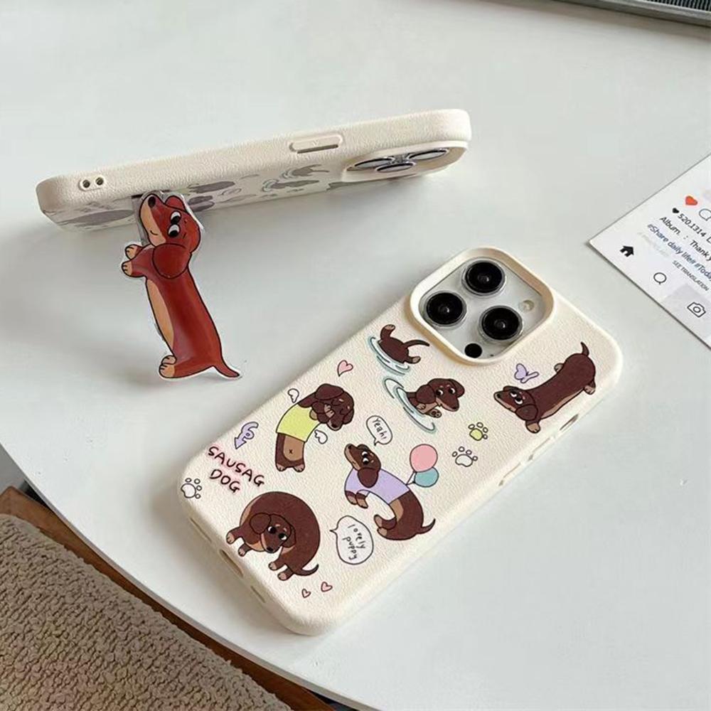 Чехол для телефона iPhone 16 15 14 13 12 11 Pro Max iPhone 11 13 16 15 14 12 Очаровательный милый чехол с изображением щенка, противоударный силикон