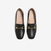 TATA/He She 2025 Spring Simple and Versatile Le Fu Shoes Female XBT01AA5
