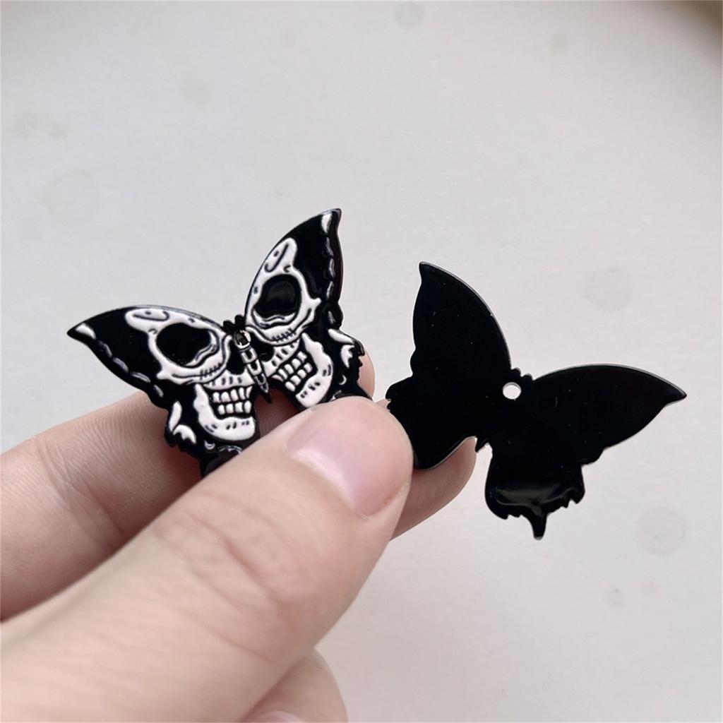 10pcs Beautiful Butterfly Relief Resin Flat Back Scrapbook Decoration Diy Jewelry Earrings Holiday Decoration Pendant
