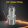 Heater Hose Fittings For Chevy 283 305 307 350 400 For Block Engine- 2 Pieces, 5/8 In Intake, 3/4 In Water Pump